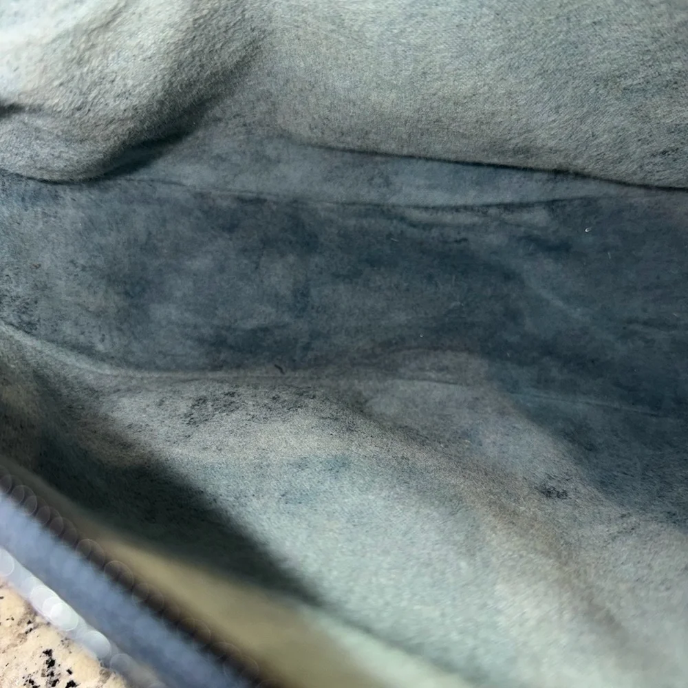 ✨Authentic! Gucci Beige and Navy Shoulder Bag PROJECT BAG!!!!!✨ - Picture 5 of 7